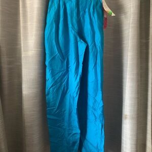 Vintage washable silk pants matching shirt also for sale size S